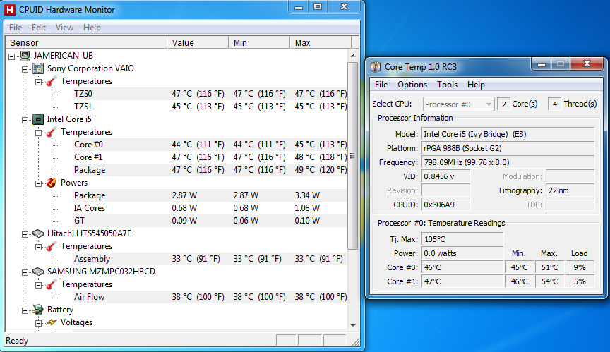 AS5 Temps